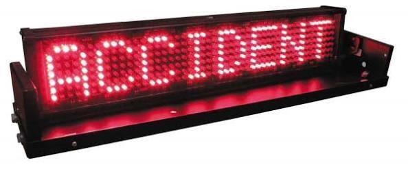 SGNALFX D&R Road Alert LED Message Display Board for Vehicle Application USA MADE