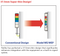 patlite we we-302a-ryg signalfx crane safety lights light christmas tree load ratio indication led