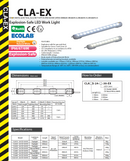 IP69K CLA EX LED Lighting Work light Intrinsically Safe Explosion Proof Hazardous Area